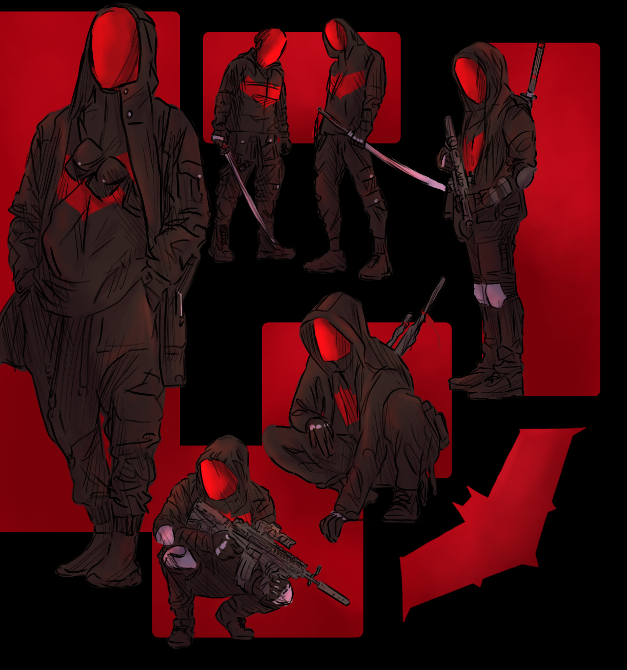 Techware Red Jacket Techware + Red Hood by EnfernalInferno on DeviantArt