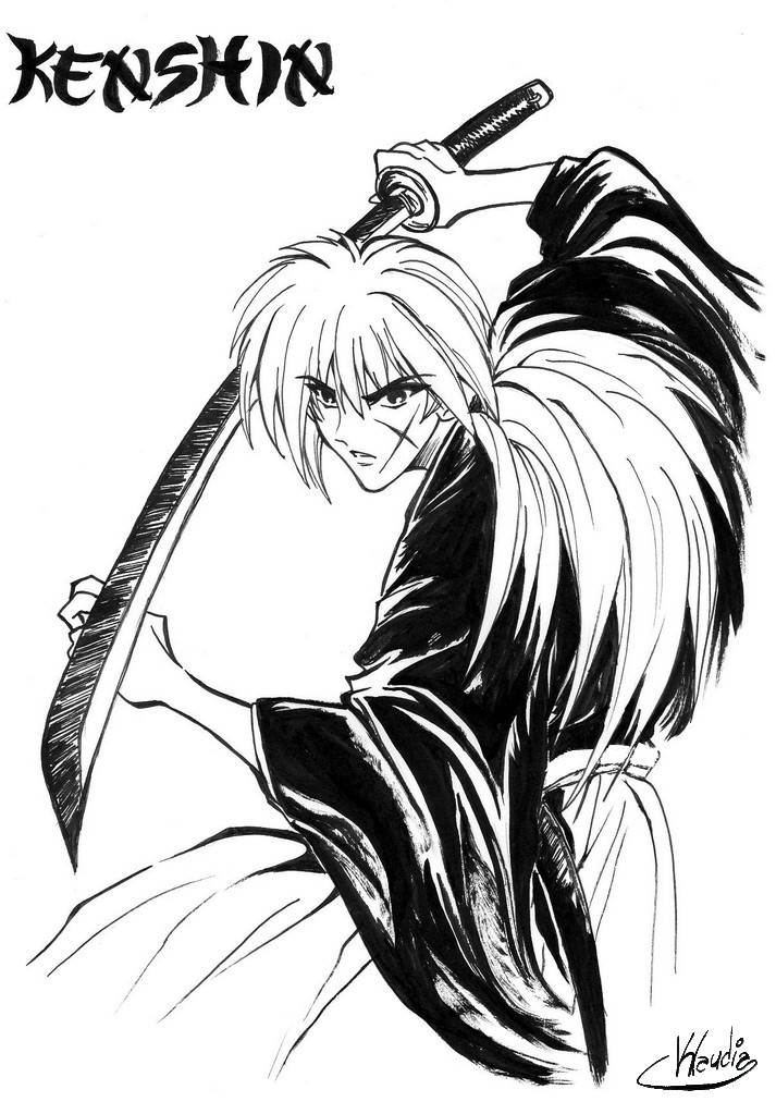 Kenshin Himura by CommanderLeopard24 on DeviantArt