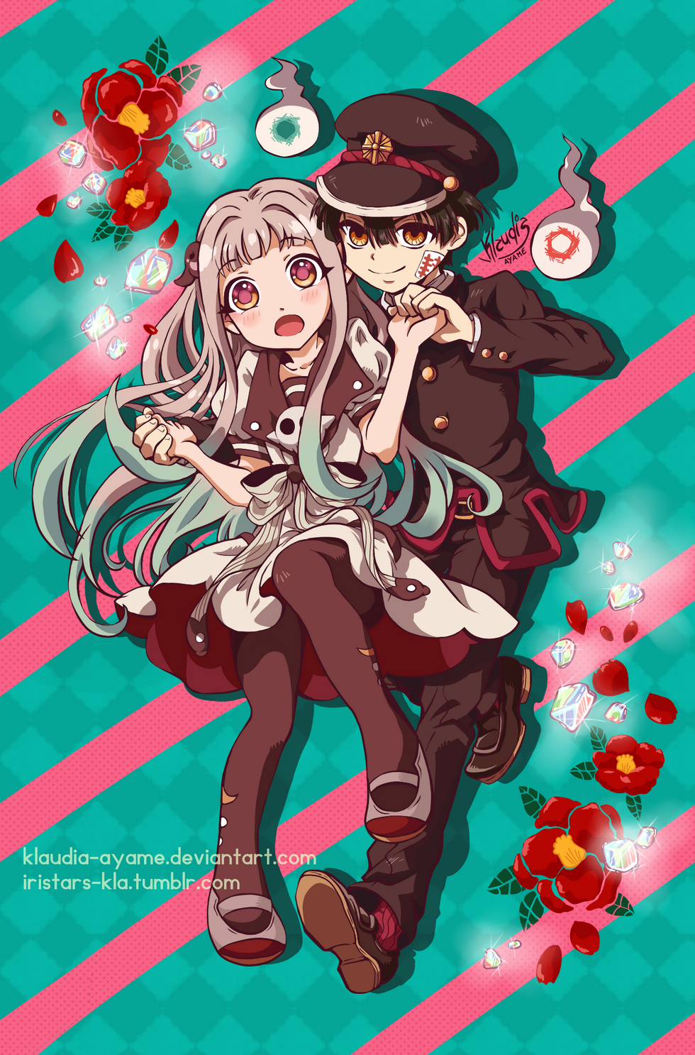 Hanako kun x Nene Yashiro by Klaudia-Ayame on DeviantArt