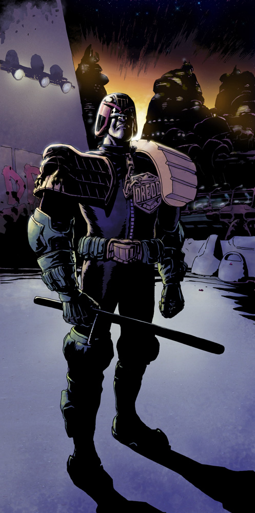 Judge Dredd Sampler by leeoconnor