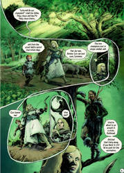 'FIONN' Graphic Novel, Page 4 Lettered