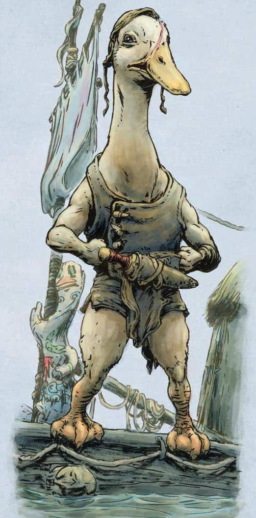 Runequest Glorantha Ducks: Diver by leeoconnor on DeviantArt