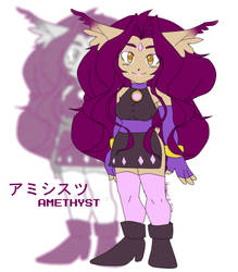 Amethysts the human lynx - Megaman version