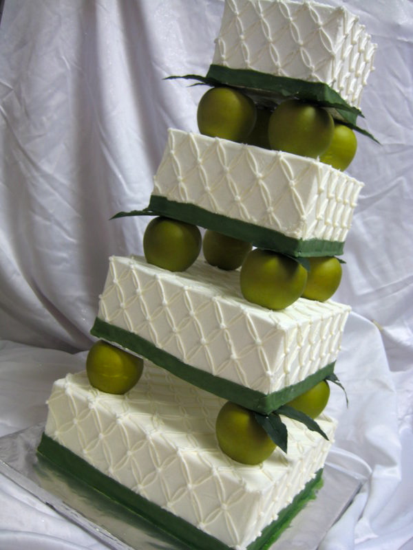 Apple Wedding Cake