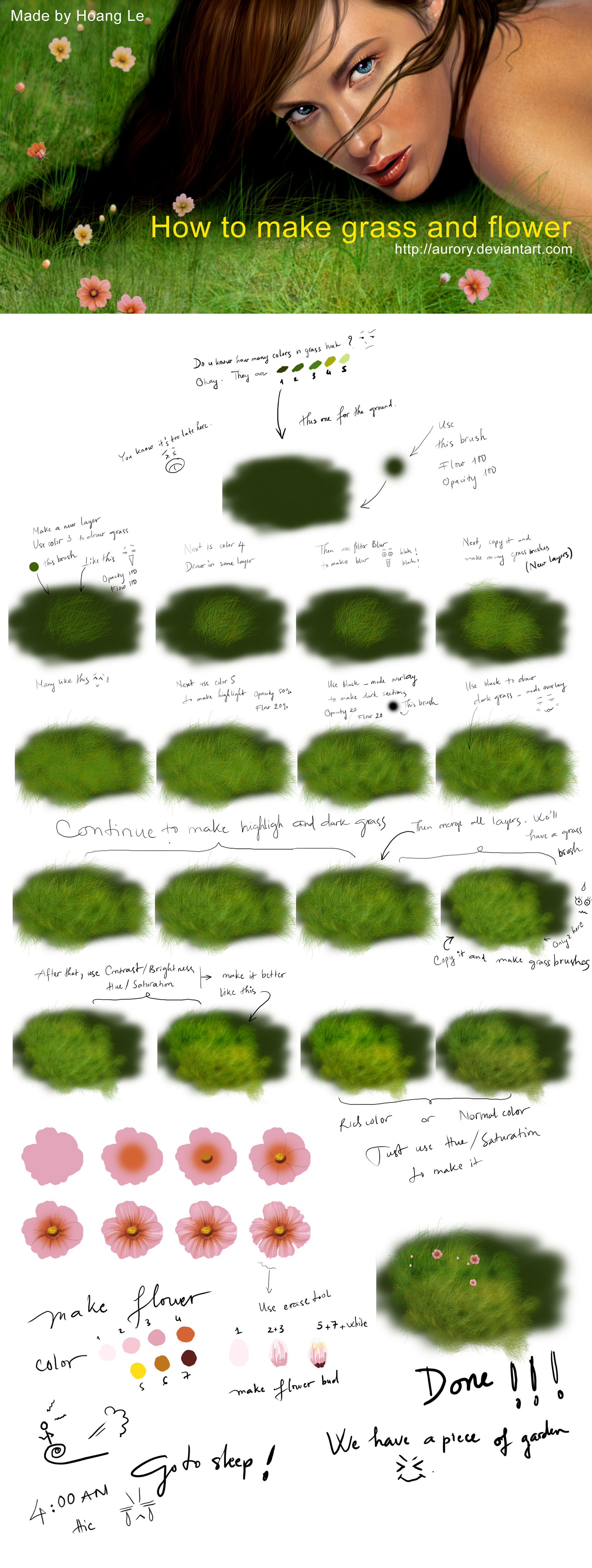 How to make grass