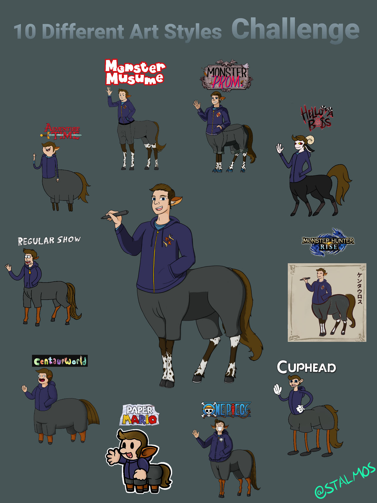 Deviantart Write Challenge Art Style Challenge by BDupuis on DeviantArt