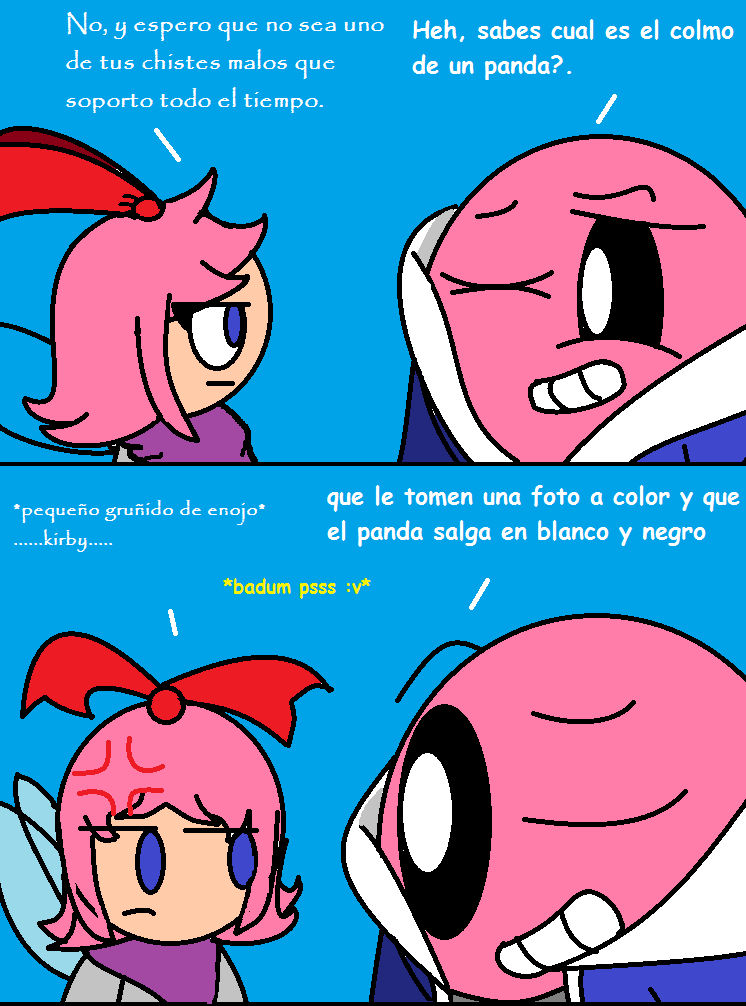 Comic Dreamlandtale #1 - Kirby y Ribbon- by DashyKirbyFangirl on DeviantArt