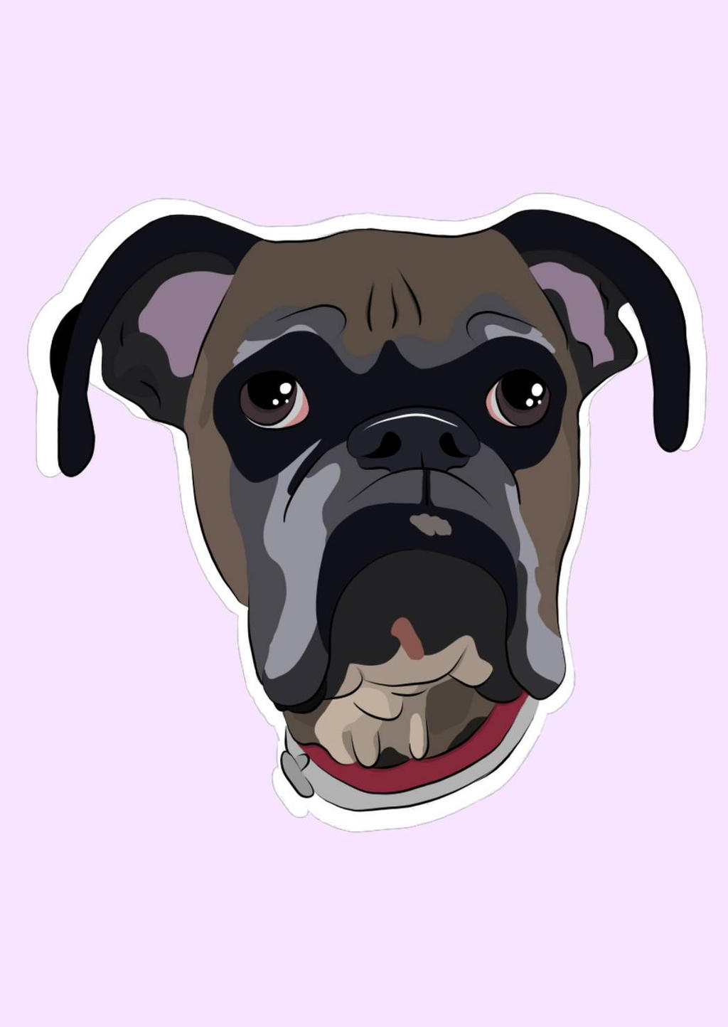 Deviantart Boxer Dog Boxer by digipetportraits on DeviantArt