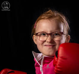 Boxing girl