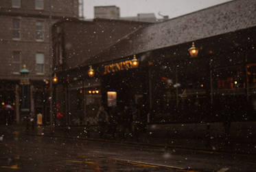 April's snow in Aberdeen