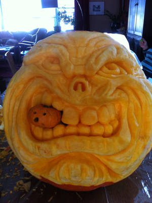Nom Nom Pumpkin! by KChampeny Nom Nom Pumpkin! by KChampeny