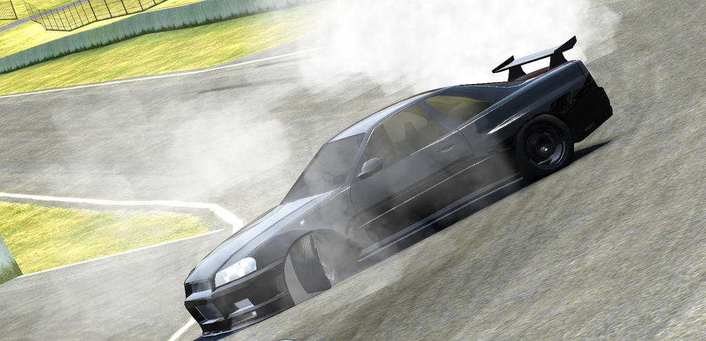 Nissan Skyline GTR R34 Evil Drift by Inamson1 on DeviantArt