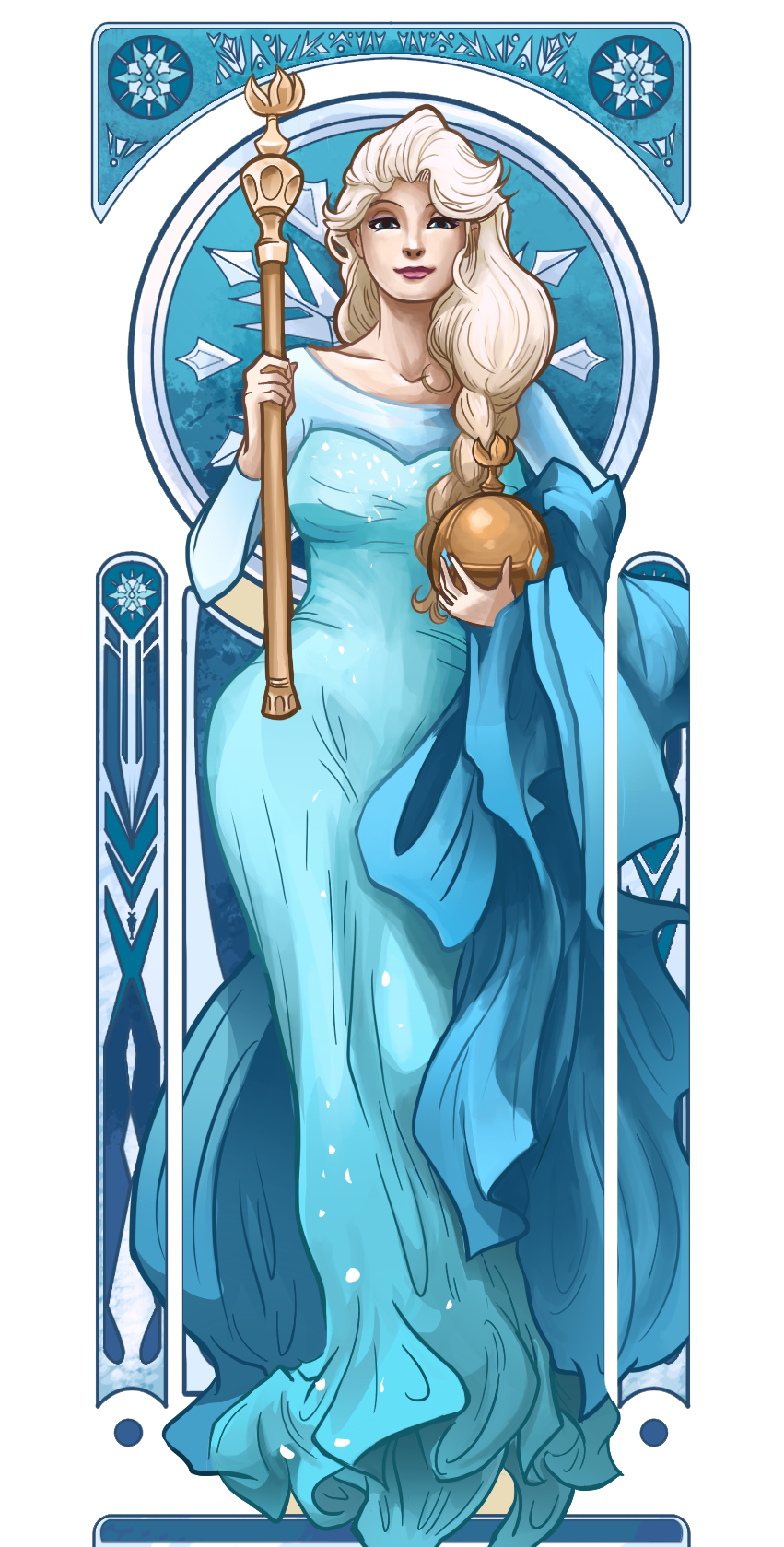 Disney Tarot - Elsa is Queen (WIP)