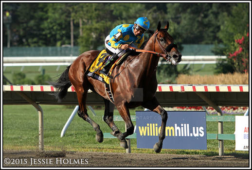 American Pharoah Wins the Haskell