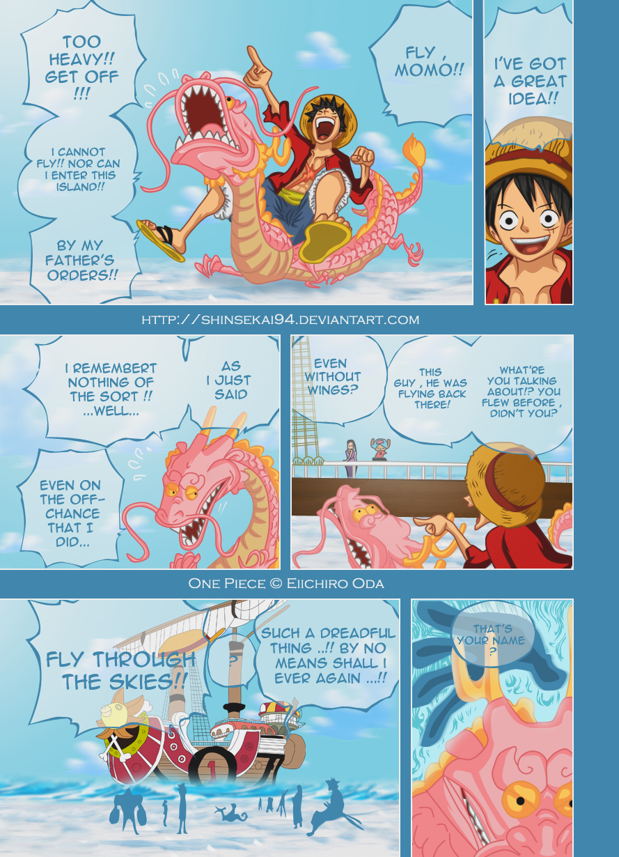 One Piece Ch 701 Fly Momo By Shinsekai94 On Deviantart