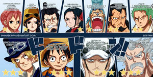 One Piece 746:Wanted ranks !