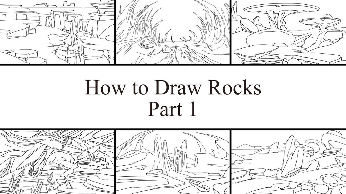 How to Draw Rocks Part 1 by EmilysArtStudio on DeviantArt