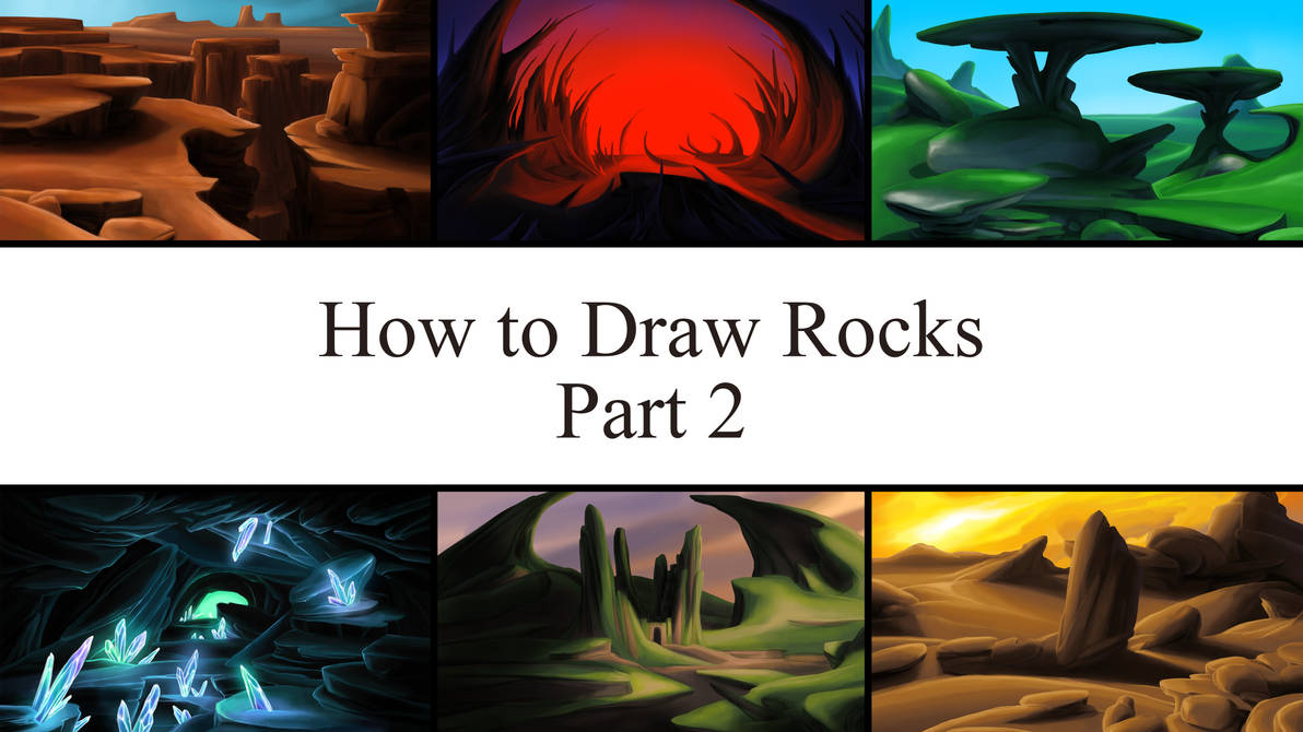 How to Draw Rocks Part 2 by EmilysArtStudio on DeviantArt