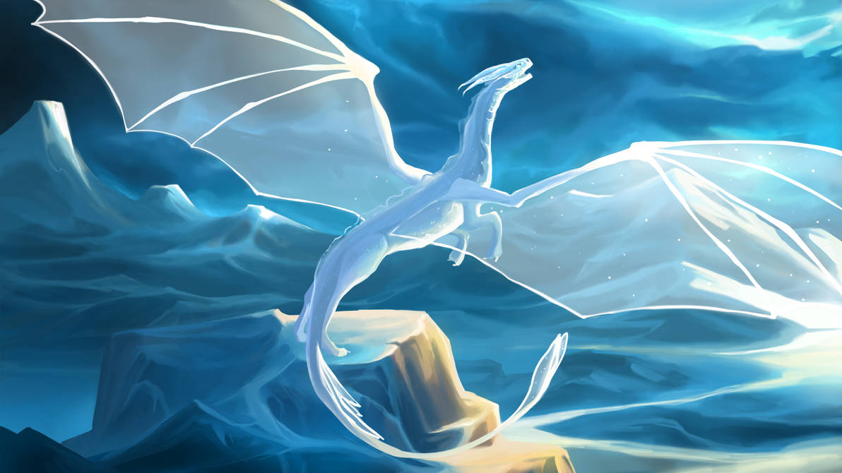 Winter Dragon by EmilysArtStudio on DeviantArt