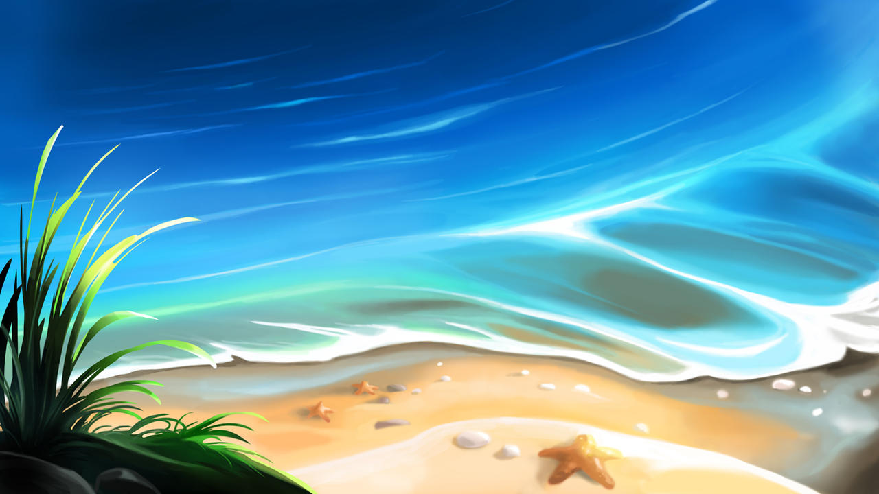 Deviantart Ocean Background Calm Ocean Beach by EmilysArtStudio on DeviantArt