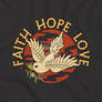 Dove Faith Hope Love t-shirt design