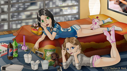 Still Yet Another Sleepover by nrrork