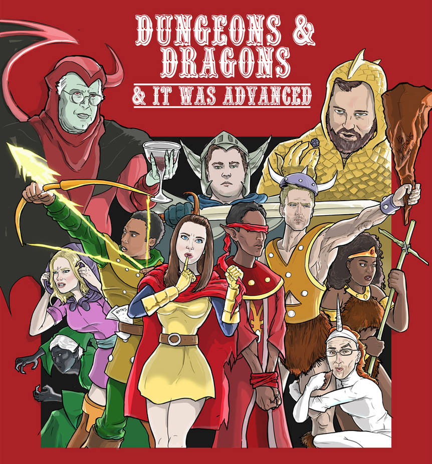 Dungeons and Dragons and It Was Advanced by kinjamin