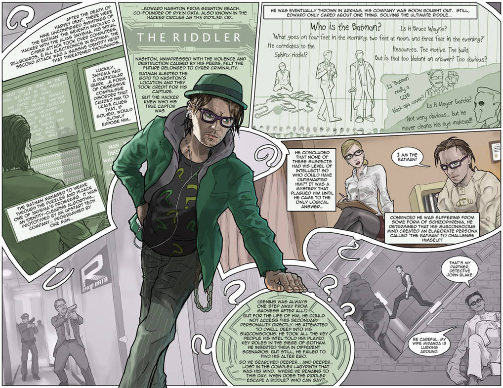 The Dark Knight Trilogy Epilogue: The Riddler by kinjamin on DeviantArt