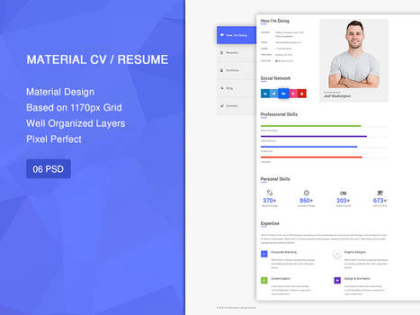 Material Resume / CV