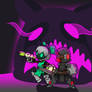 Purple ghost attack :O