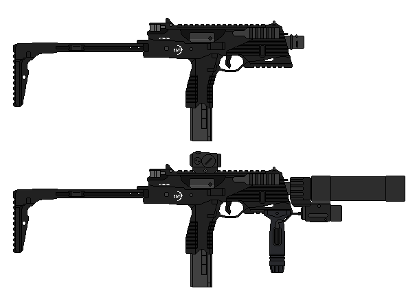 Brugger and Thomet MP9 by DaveTheBean on DeviantArt