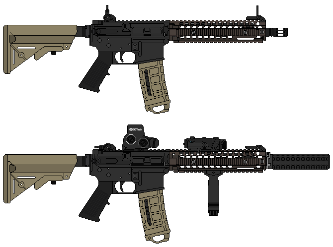 MK18 Mod 1 by DaveTheBean on DeviantArt
