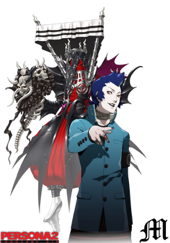 Eikichi Mishina and Hades Icon by M