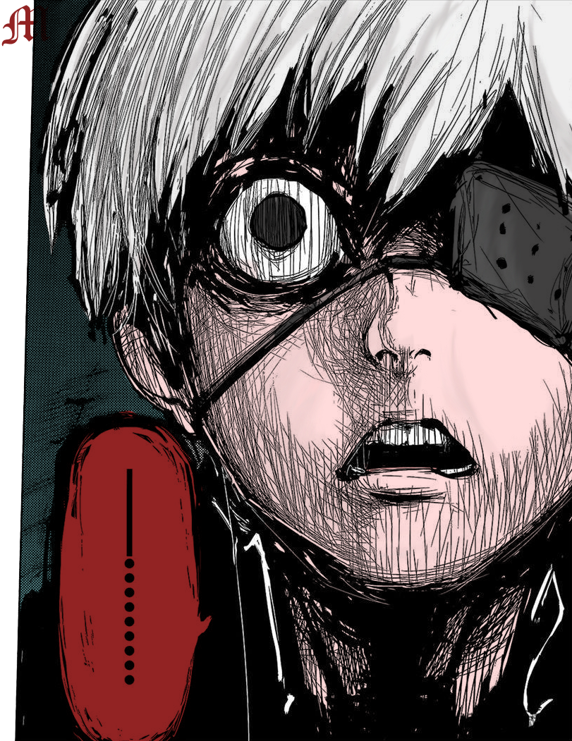 Kaneki - Tokyo Ghoul C.126 Coloring by M