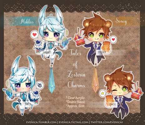 Acrylic Charms: Tales of Zestiria SorMik