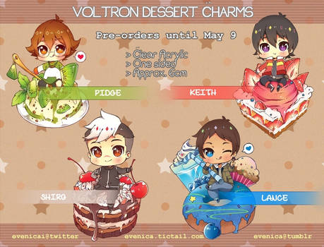 [PreOrder OPEN] Voltron Legendary Defender Dessert