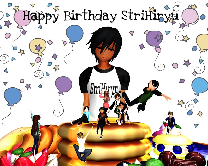 [MMD] Happy Birthday StriHiryu