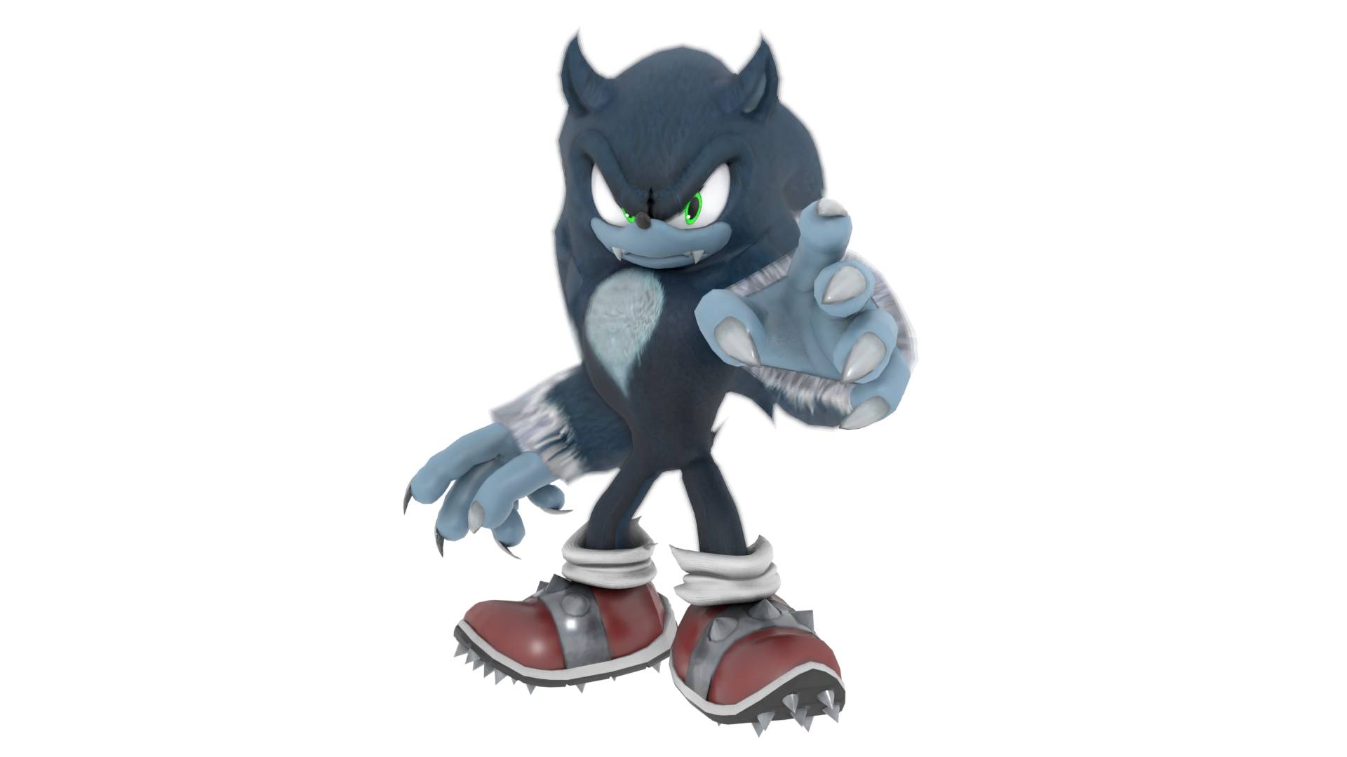 New Werehog Render - Blender by 1NF1Ni7E on DeviantArt