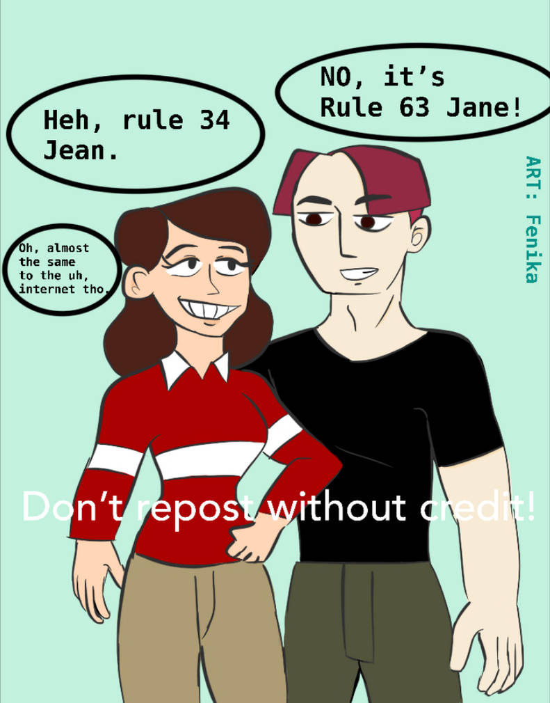 Jean x Jane CH by 0Fenika on DeviantArt