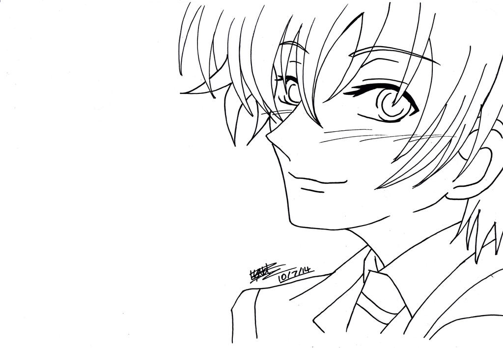 Ouran HSHC - Tamaki Suoh Lineart