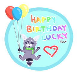 Happy Birthday Lucky