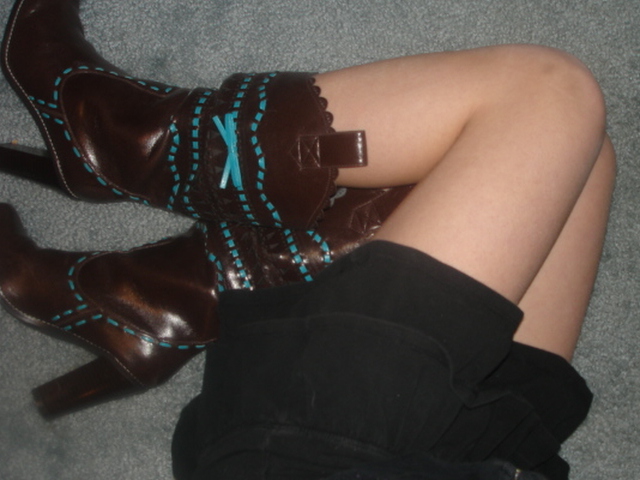Boots With A Skirt 001