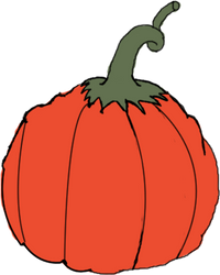 My First Drawn Pumpkin