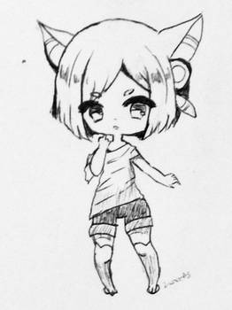 Chibi sketch for temppora