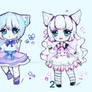 Watercolor adoptables CLOSED 1/3 SET PRICE