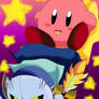 Kirby und Meta Knight