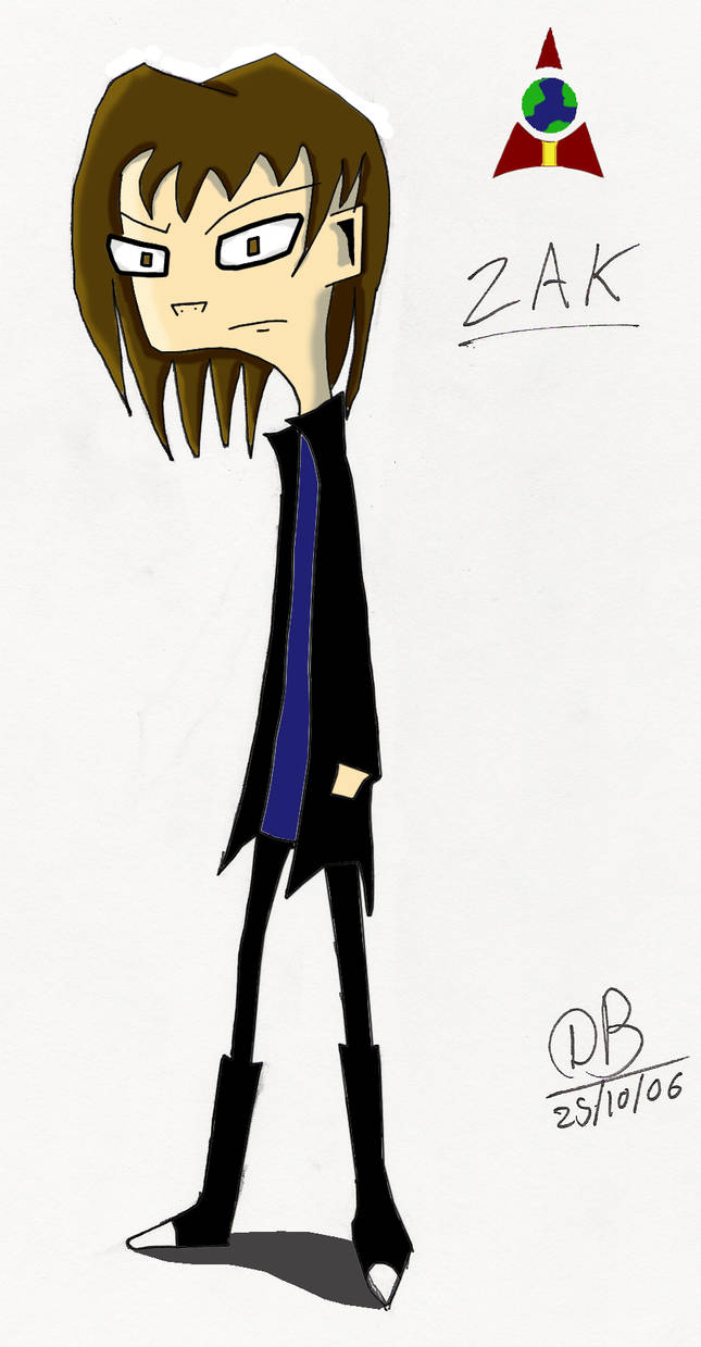 Zak, now in colour by Burkle on DeviantArt