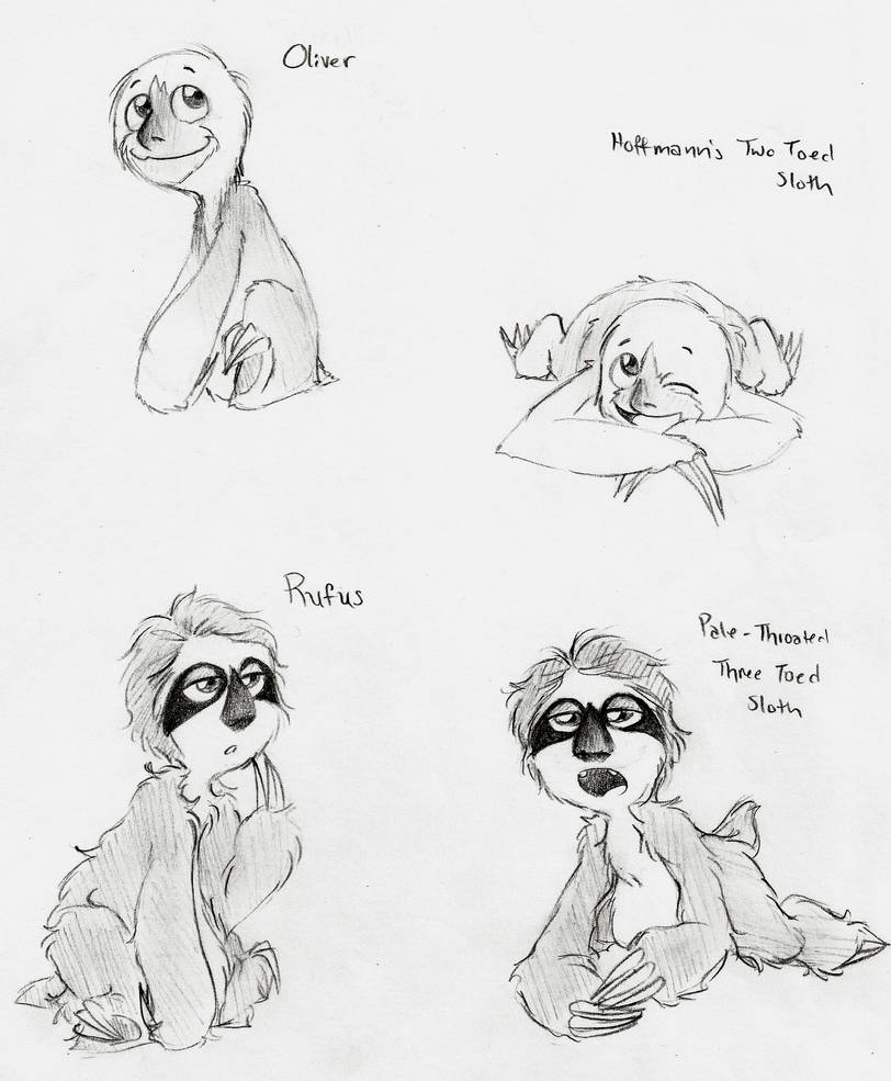 Sloths 1 by Chrissyissypoo19 on DeviantArt
