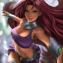 STARFIRE from TITANS FANART