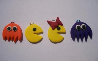 Pac Man Charms